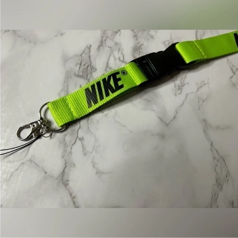 Green & black Nike lanyard